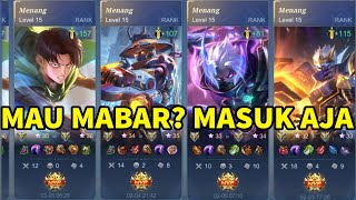 🔴LIVE PLAYER ASSASSIN SOLO RANK YANG MAU MABAR MASUK AJA APA KABAR KALIAN   Mobile Legends [upl. by Newg]