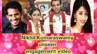 Nikhil Kumaraswamy Engagement video [upl. by Janek]