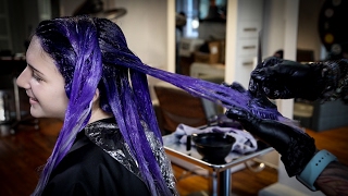 Purple Ombre Hair InstaBoost How To [upl. by Materi752]