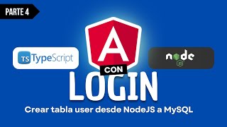 Domina Angular Crea y Gestiona Tablas MySQL con TypeScript Parte 4 [upl. by Aset]