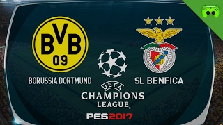 BVB VS SLB 🎮 PES 2017 Orakel und Gewinnspiel [upl. by Harrietta]