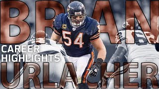 Brian Urlachers INCREDIBLE Career Highlights  NFL Legends Highlights [upl. by Peti]