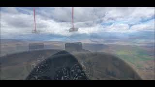 Omarama New Zealand Glider Flight in a Duo Discus [upl. by Walkling]