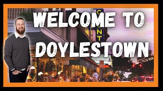 Doylestown PA  The History of Philadelphia Suburb in Bucks County [upl. by Arytal]