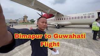 Dimapur to Guwahati Flight [upl. by Burch737]