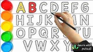 Alphabet Song ABC Phonics Song with two word ABC Lullaby abcd preschool toddlers abcsong [upl. by Ginny]