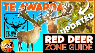 Diamond Red Deer Guide For Te Awaroa 28 Drink Zones On The Brand New Map Call of the wild [upl. by Dayiz578]