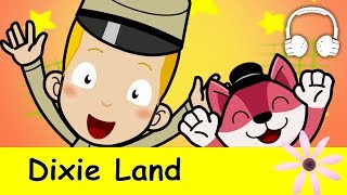 Dixie Dixie Land Dixies Land  Family Sing Along [upl. by Kacerek505]