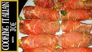 World’s Best Braciole  Cooking Italian with Joe [upl. by Hamirak]