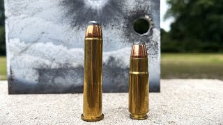 458 Socom vs 4570 Completely Different On Mild Steel [upl. by Liu]