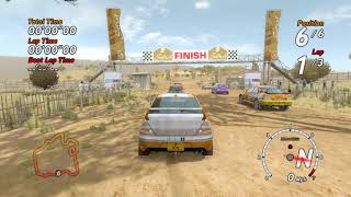 Sega Rally Revo 2007 PC OLD SCHOOL Gameplay  EXTREME GRAPHICS PhysX [upl. by Ruby]