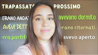 Aprenda a usar o TRAPASSATO PROSSIMO no italiano [upl. by Becky]