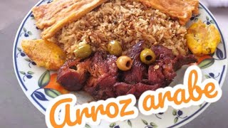 arroz arabe arroz con fideo comida del campo en casa [upl. by Dunston503]