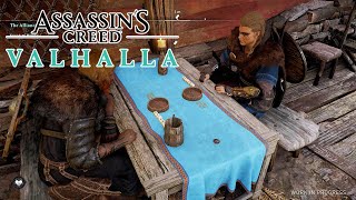 Assassins Creed Valhalla Gameplay  Orlog Dice Game Full Match AC Valhalla Gameplay [upl. by Norbel]