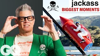 Johnny Knoxville Breaks Down Jackasss Biggest Moments  GQ [upl. by Fatsug71]