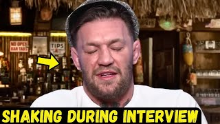 Conor McGregor Has SPASMS amp CONVULSES During Interview SCARY [upl. by Nytsud665]