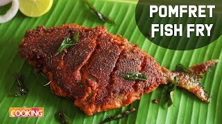 Pomfret Fish Fry  Tawa Fish Fry  Indian Style Fish Fry [upl. by Inahteb]