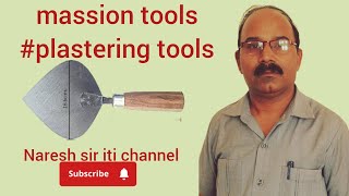 massion toolsplastering tools [upl. by Dermott]