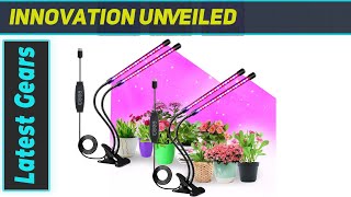 Full Spectrum LED Plant Lamps with Clips and 3m Cables  Best Grow Lights for Indoor Plants [upl. by Bentley971]