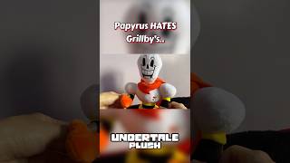 Papyrus HATES Grillby’s undertale undertalecomic undertalecomicdub sans [upl. by Couture]