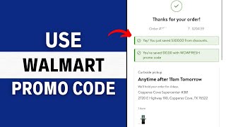 How to use Walmart Promo Codes  2024 [upl. by Steffi]