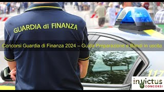 Concorsi Guardia di Finanza 2024 – Guida Preparazione e Bandi in uscita [upl. by Melessa]