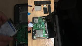 Replace Hard Drive HDD with SSD in old laptop  dell inspiron n5010   Step by Step [upl. by Buckden689]