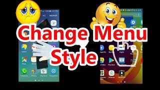 How to change Menu style of samsung Galaxy j2 pro Or Other Phone [upl. by Enid519]