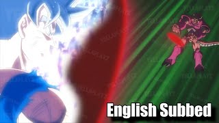 Super Dragon Ball Heroes Episode 53 English Subbed Goku Ultra Instinct Vs Majin Ozotto [upl. by Grannia]