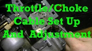 How To Fix a Sticking Accelerator Cable Throttle Body replace TPS Sensor amp Adjust Throttle Cable [upl. by Eico424]