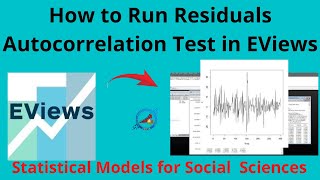 How to Run Residuals Autocorrelation Test in EViews [upl. by Eillehs647]