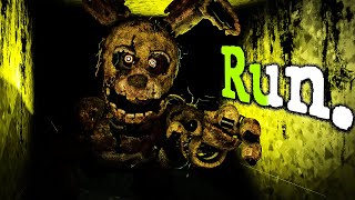 Fnaf 3 WAS NOT Made For Free Roam Its Just Torture [upl. by Lussi570]