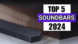 Top 5 BEST Soundbars in 2024 [upl. by Airad]