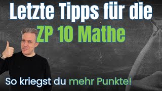 So kriegst du mehr Punkte in der Mathe ZP 10 ZAP Tipps [upl. by Natalee]