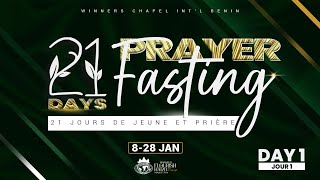 DAY 1 ANNUAL 21 DAYS OF PRAYER amp FASTING  8 JANUARY 2024  WINNERS CHAPEL INTL BENIN [upl. by Toile242]