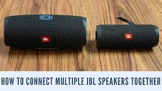 How to Connect Multiple JBL Speakers Together [upl. by Atiana]