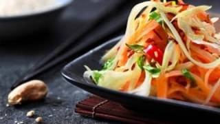 How to make the best and easy Vietnamese Papaya Salad Recipe [upl. by Aropizt]