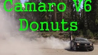 2013 Camaro V6 Donuts [upl. by Eelimaj108]