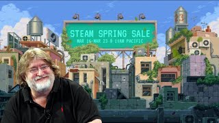 🔴 STEAM Spring Sale 2023 Live Stream [upl. by Norvell]