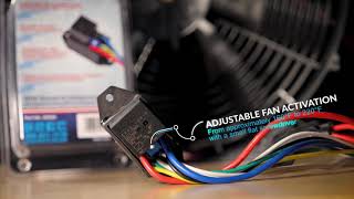 FlexALite AllNew Adjustable Electric Fan Controller 30Second Introduction [upl. by Henderson355]