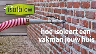 Isolblow isoleert jouw woning [upl. by Novit]