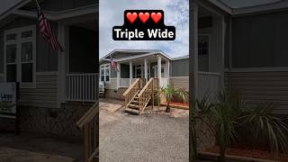 CAPTIVATING triple wide mobile home shorts [upl. by Yniffit]