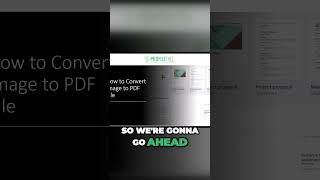 How Turn Images into PDFs  Image Converter  Image to PDF  Shorts [upl. by Melesa]