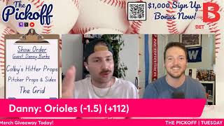 THE PICKOFF  Tuesday MLB Bets amp Vibes  Powered by Bet Online [upl. by Caralie]