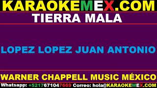 karaoke ramon ayala  tierra mala [upl. by Shea]