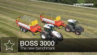 BOSS 3000 Loader wagon – Highlights  PÖTTINGER [upl. by Oitaroh382]