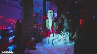 NEW Haunted Mansion Holiday  2024 POV  Disneyland Park California  4K 60FPS POV [upl. by Ahidam]