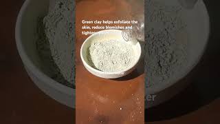 Try this French green clay mask ALPS GOODNEES green claymasktightens poresvideoshorts🤍 [upl. by Rep]