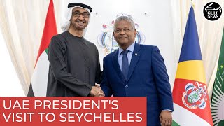 Bilateral talks UAE President meets President of Seychelles [upl. by Simon812]