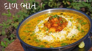 દાળ ભાત બનાવવાની રીત નિકુંજ વસોયા દ્વારા  Dal Bhaat Recipe in Gujarati By Nikunj Vasoya [upl. by Ilarin708]